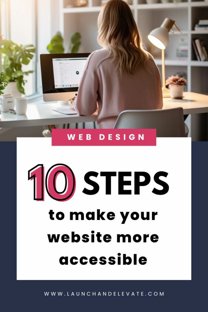 10 steps to make your website more accessible