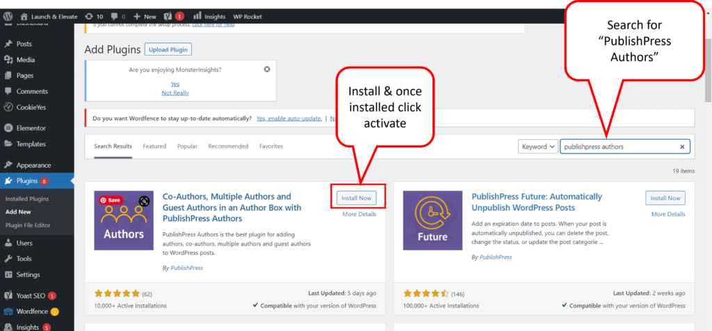 how to install and activate a plugin wordpress